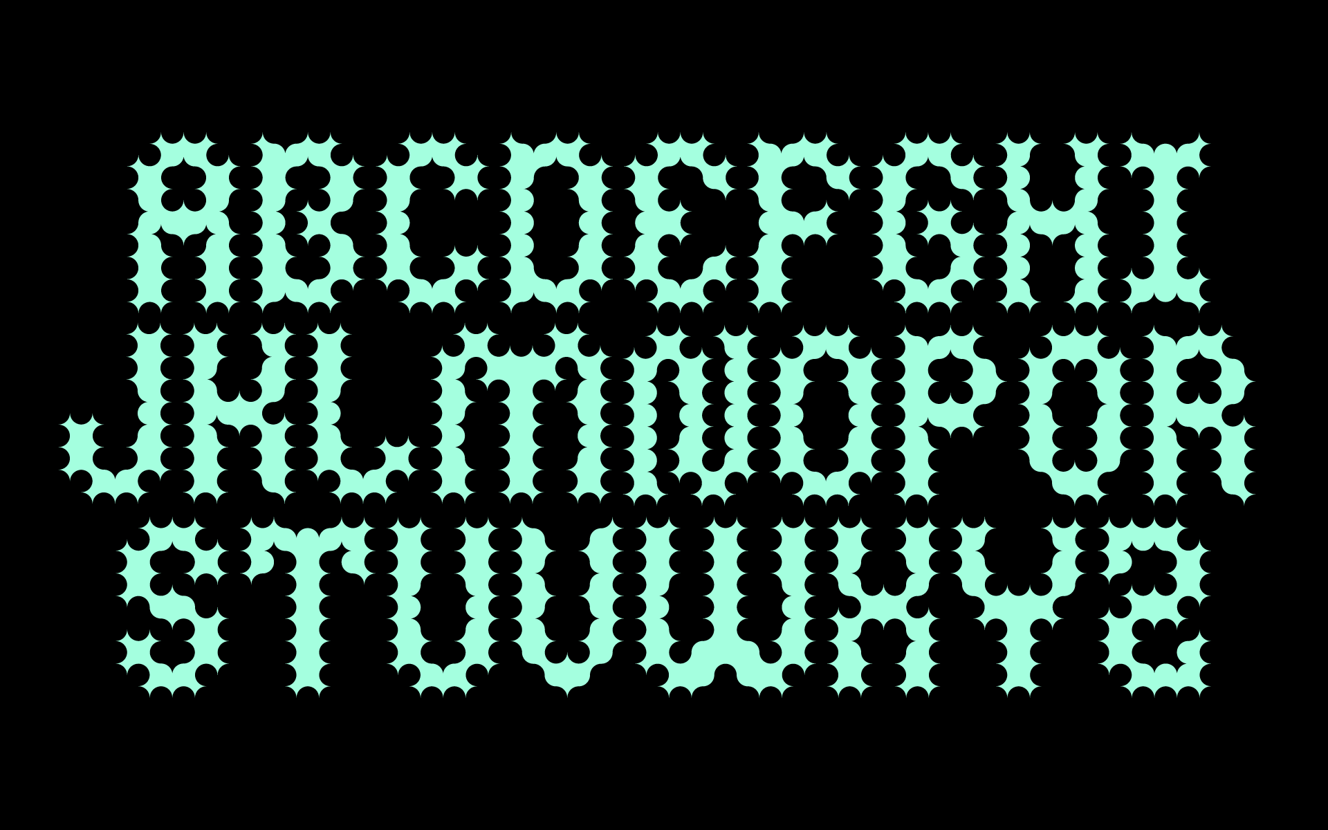 Carattere tipografico Cicuta - lettering e progettazione di caratteri tipografici