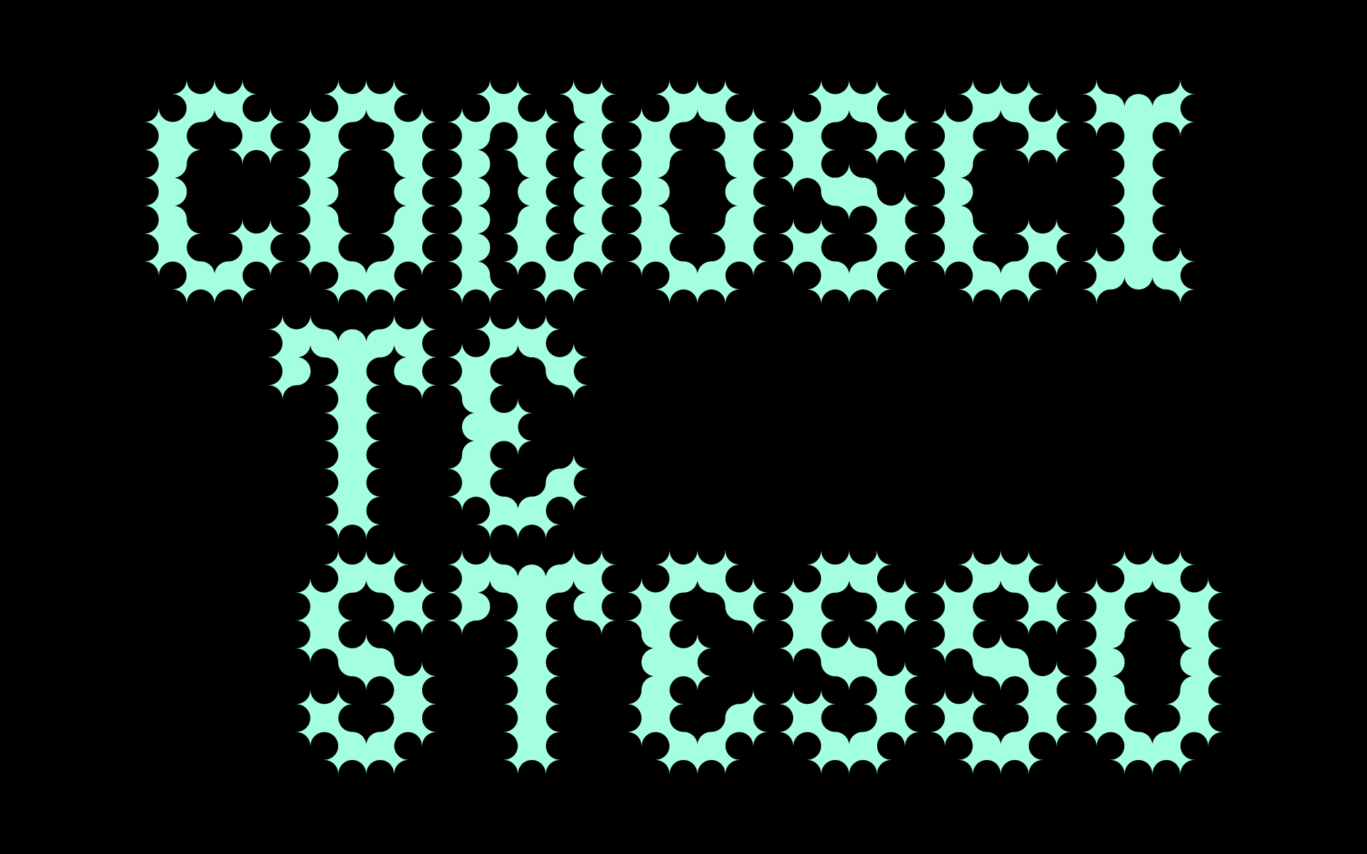 Carattere tipografico Cicuta - lettering e progettazione di caratteri tipografici