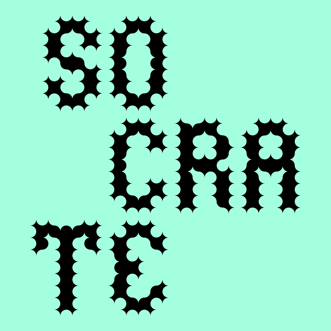 Socrate scritto in Cicuta - lettering e progettazione di caratteri tipografici
