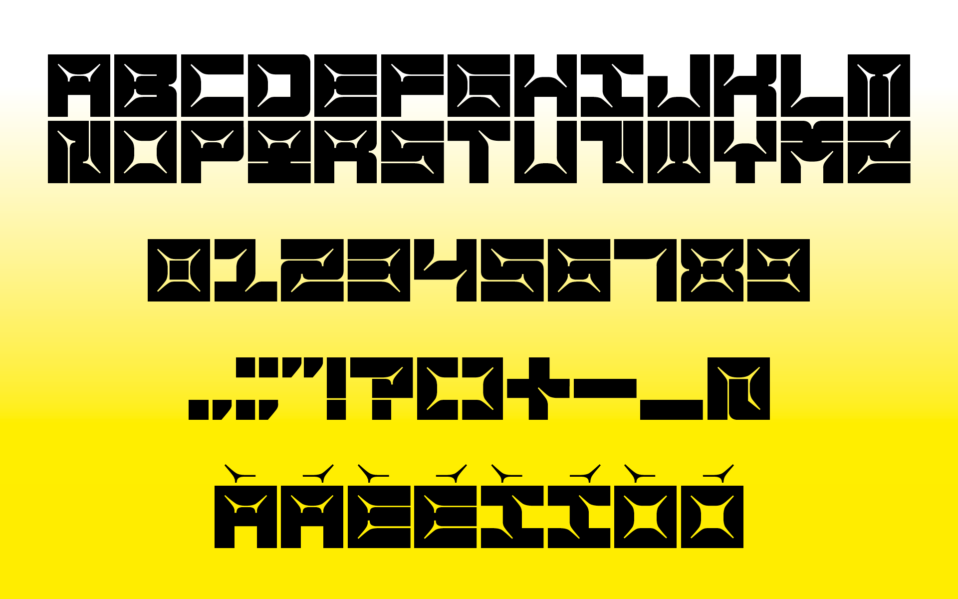 OSMO carattere tipografico - lettering e progettazione di caratteri tipografici