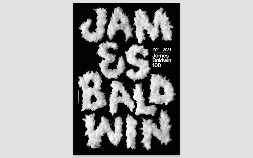 Poster James Baldwin 100