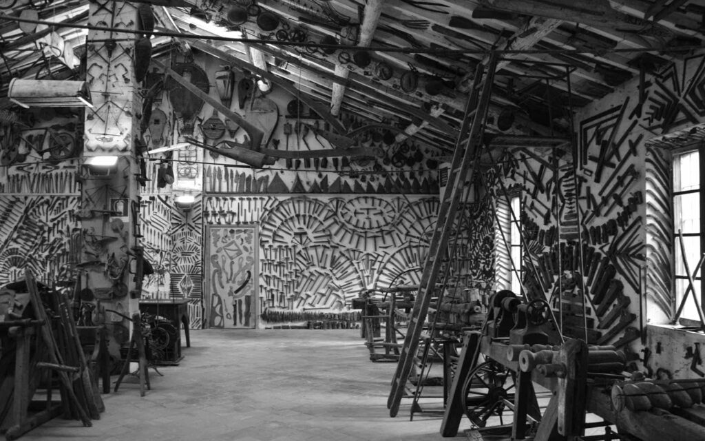 Foto scattata all'interno della Fondazione Museo Ettore Guatelli