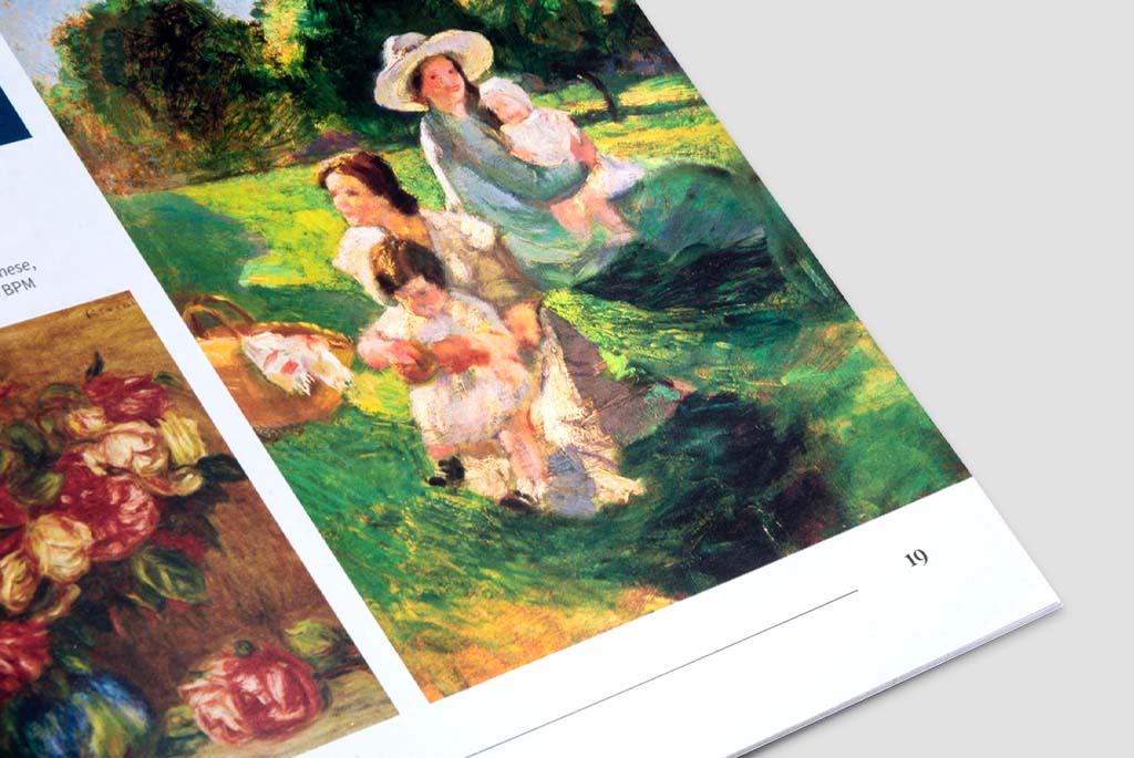Dettaglio della rivista enjoy - comunicazione visiva e progettazione