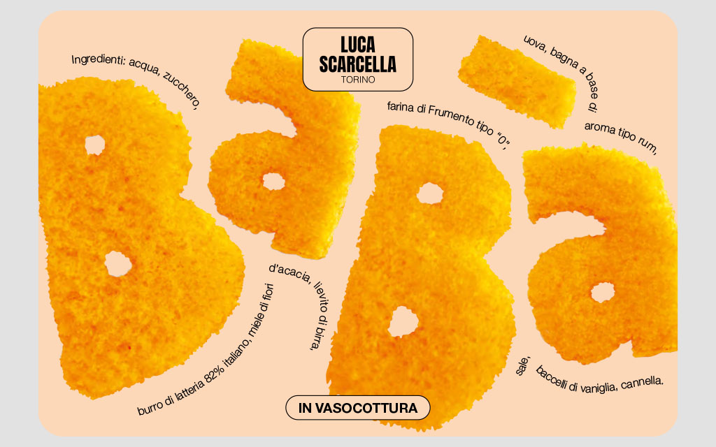 progetto grafico dell'etichetta