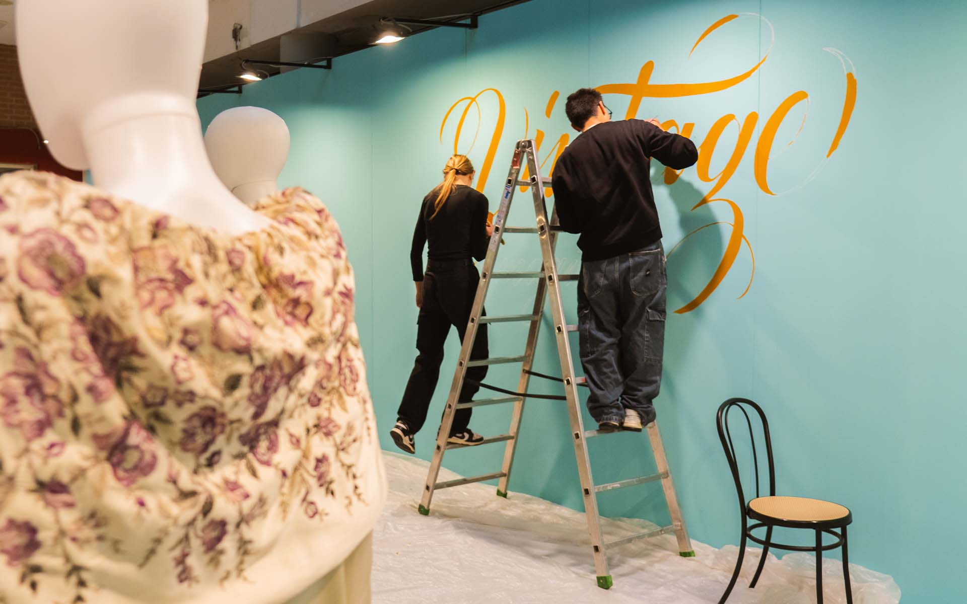 lettering, murales a forli e riccione