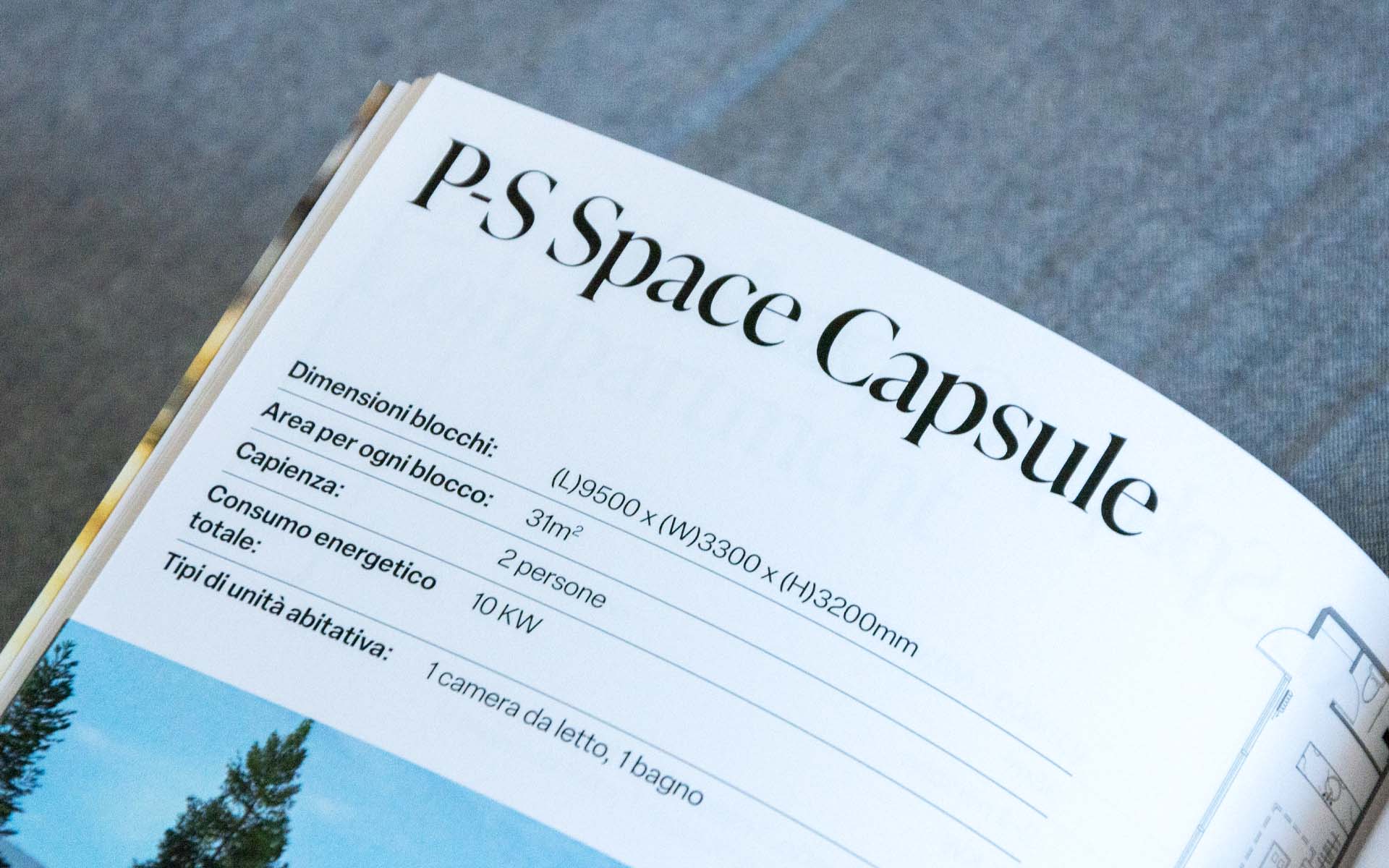 interno del catalogo spacecapsule