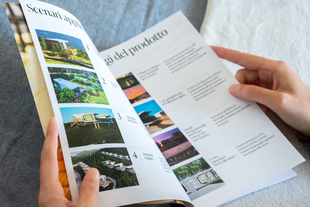 interno del catalogo spacecapsule