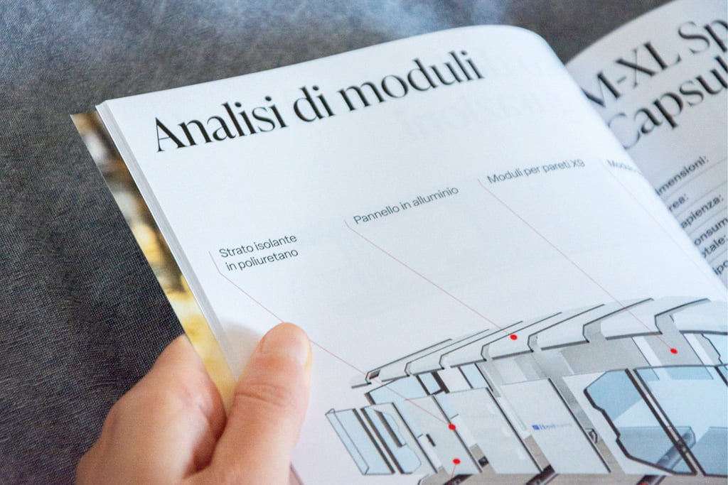 interno del catalogo spacecapsule